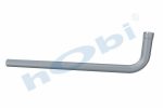 Boru, Jeneratör, Egzoz Çıkış, 46612739A Doosan Ø76,2 Alusi, - Görsel 3