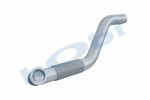 Boru, İş Makinesi, Egzoz Ön, 46655217A Doosan Ø76,2 Inox, Flexli, - Görsel 3