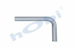 Boru, İş Makinesi, Radyatör, 46655234A Doosan Ø45 Alusi, - Görsel 3