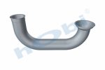Boru, İş Makinesi, Turbo, 46642387A Doosan Ø88,9 Inox, Flexli, - Görsel 3