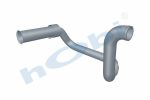 Boru, İş Makinesi, Egzoz Ön, 46687863A Doosan Ø76,2 Inox, Flexli,