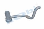 Boru, İş Makinesi, Egzoz Ön, 46687863A Doosan Ø76,2 Inox, Flexli, - Görsel 3