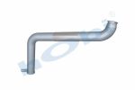 Boru, İş Makinesi, Egzoz Ön, 46700084C Doosan Ø101,6 Inox, Flexli, - Görsel 3