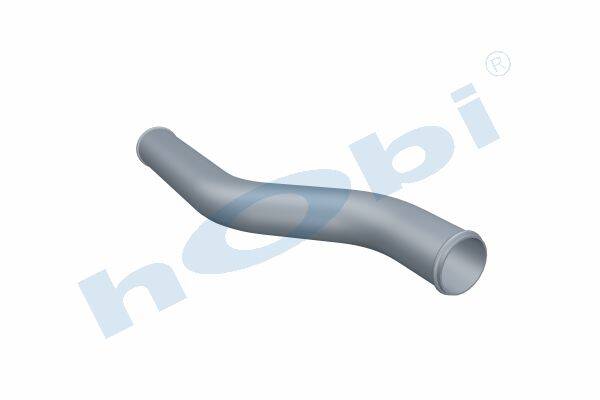 5551 Boru, İş Makinesi, Radyatör Çıkış, 46740065B Doosan Ø45 Alusi, - Görsel 1
