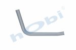 Boru, İş Makinesi, Radyatör Giriş, 46740087B Doosan Ø45 Alusi, - Görsel 3