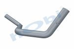 Boru, İş Makinesi, Radyatör Çıkış, 46741925C Doosan Ø63,5 Alusi,
