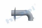 Boru, İş Makinesi, Egzoz Çıkış, 46742171B Doosan Ø127 Inox, - Görsel 3