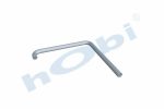 Boru, İş Makinesi, Radyatör, 46646285B Doosan Ø45 Alusi, - Görsel 2
