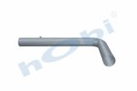 Boru, İş Makinesi, Egzoz Ön, 22573794A Doosan Ø101,6 Alusi, - Görsel 3