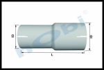 Boru, Universal Adaptör, L1:200 Alusi ID1:Ø70,5 ID2:Ø76,7
