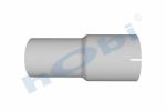 Boru, Universal Adaptör, L1:200 Alusi ID1:Ø110,5 OD2:Ø101,6 - Görsel 2