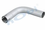 Boru, Universal Sac Dirsek, A:90° Ø50,8 L1:200 L2:200 T:1,5 mm Alusi ID1:Ø51,3