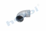 Boru, Universal Sac Dirsek, A:90° Ø114,3 L1:200 L2:200 T:1,5 mm Alusi ID1:Ø114,8 - Görsel 2