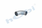 Boru, Universal Dirsek, A:90° Ø127 L1:191 L2:191 T:2,50 mm Alusi ID1:Ø128 - Görsel 2