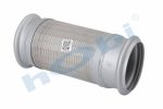 Spiral PA, E5, Volvo ID:Ø128 L:340 Krom Kaplama,