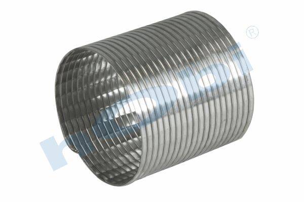6513 Spiral K, E3, Volvo ID:Ø128 L:140 Krom Kaplama, - Görsel 1