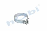 Kelepçe, Egzoz, 81974200076 Man Ø120,5 Dkp Galvaniz - Görsel 2