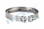 Kelepçe, V Bant, Egzoz, 1409390 Daf Ø88,9 Inox (409), W2,