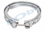 Kelepçe, V Bant, DPF, 21664906 Volvo Ø138 Inox (409), W2,
