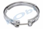 Kelepçe, V Bant, DPF, 21445536 Volvo Ø164 Inox (409), W2,