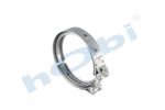 Kelepçe, V Bant, Egzoz, 0019950702 Mercedes Ø120 Inox (409), W2, - Görsel 3