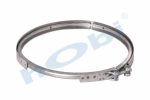 Kelepçe, V Bant, DPF, 2137233 Scania Ø321 Inox (409), W2,