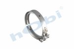 Kelepçe, V Bant, Egzoz, 5801478451 Iveco Ø135,8 Inox (409), W2, - Görsel 2