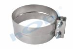 Kelepçe, Spiral, Universal Ø152-158 W:70 Inox (304),