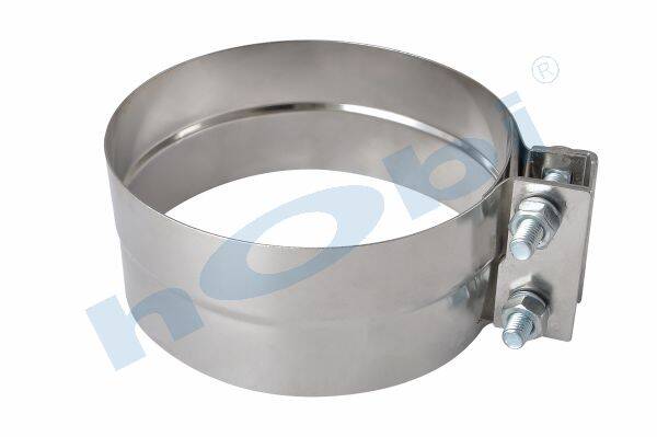 7855 Kelepçe, Spiral, Universal Ø152-158 W:70 Inox (304), - Görsel 1