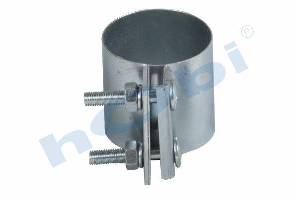7877 Kelepçe, Sac, Universal Ø70 W:70 Dkp Galvaniz - Görsel 1