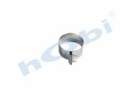 Kelepçe, Sac, Universal Ø140 W:70 Dkp Galvaniz - Görsel 2
