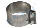Kelepçe, Sac, Universal Ø127 W:70 Inox (409),