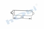 Egzoz Susturucu, E1, 8568151 Iveco Cityclass Alusi, Tip:I,