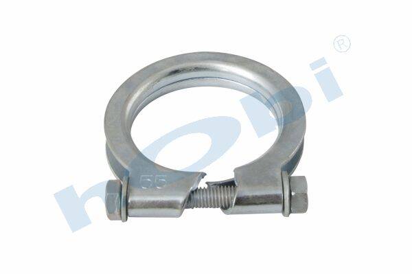 7937 Kelepçe, Egzoz, Universal Ø52-55 Dkp Galvaniz - Görsel 1