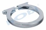 Kelepçe, Egzoz, Universal Ø114-118 Dkp Galvaniz
