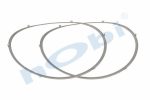 Conta, DPF, 81159010045 Man TGL ID:Ø255 OD:Ø274 T:0,50 mm Çelik, Yuvarlak,