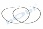 Conta, DPF, 81159010045 Man TGL ID:Ø255 OD:Ø274 T:0,50 mm Çelik, Yuvarlak, - Görsel 2