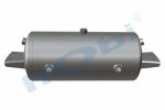 Hava Tankı, Alüminyum, Kapak Braketli, Ø246 L:572 Lt:25 GövMnş:3 KapMnş:2 - Görsel 4
