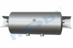 Hava Tankı, Alüminyum, Kapak Braketli, Ø246 L:570 Lt:25 GövMnş:3 KapMnş:2