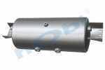 Hava Tankı, Alüminyum, Kapak Braketli, Ø246 L:570 Lt:25 GövMnş:3 KapMnş:2 - Görsel 4
