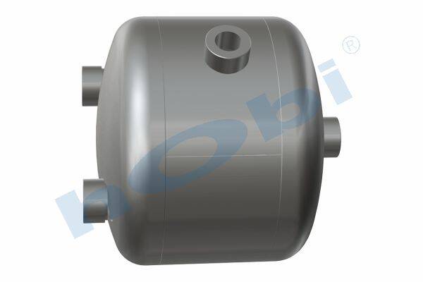 8339 Hava Tankı, Alüminyum, Ø206 L:187 Lt:5 GövMnş:1 KapMnş:3 - Görsel 1