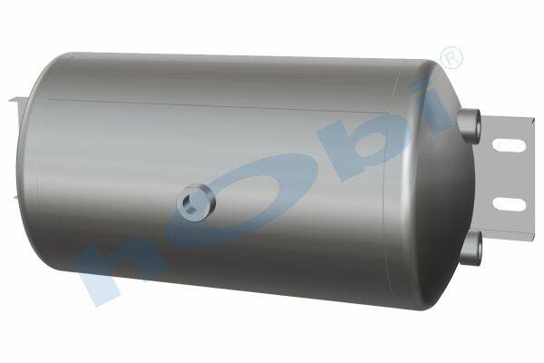8413 Hava Tankı, Alüminyum, Kapak Braketli, Ø246 L:467 Lt:20 GövMnş:1 KapMnş:3 - Görsel 1
