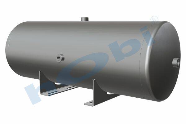 8437 Hava Tankı, Alüminyum, Gövde Braketli, Ø310 L:873 Lt:60 GövMnş:2 KapMnş:3 - Görsel 1