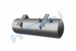 Hava Tankı, Alüminyum, Gövde Braketli, Ø206 L:659 Lt:20 GövMnş:3 TpBrk:2 - Görsel 3