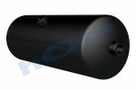 Hava Tankı, Çelik, Ø154 L:427 Lt:7 Siyah (RAL9005) GövMnş:1 KapMnş:2