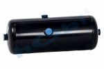Hava Tankı, Çelik, Ø200 L:527 Lt:15 Siyah (RAL9005) GövMnş:2 KapMnş:2