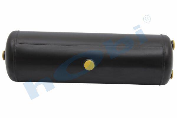 8664 Hava Tankı, Çelik, Ø206 L:656 Lt:20 Siyah (RAL9005) GövMnş:1 KapMnş:3 - Görsel 1