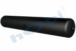 Hava Tankı, Çelik, Ø206 L:1325 Lt:40 Siyah (RAL9005) GövMnş:1 KapMnş:3