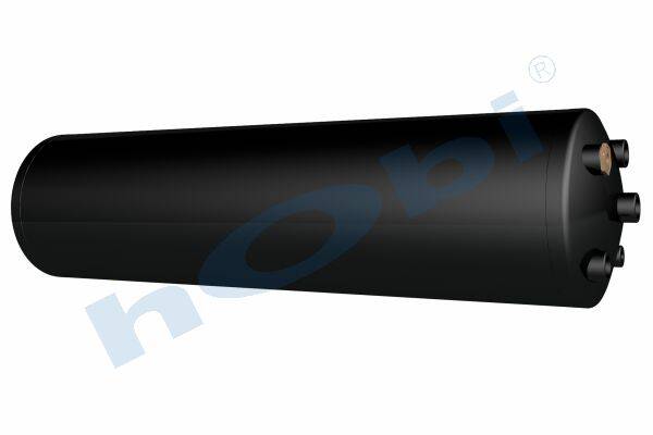 8689 Hava Tankı, Çelik, Ø215 L:833 Lt:30 Siyah (RAL9005) KapMnş:6 - Görsel 1