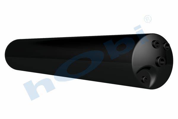 8693 Hava Tankı, Çelik, Ø220 L:1439 Lt:54 Siyah (RAL9005) KapMnş:5 - Görsel 1
